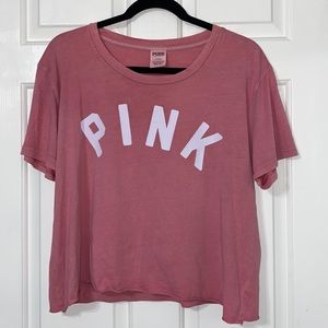 ‼️SOLD‼️ PINK Victoria’s Secret Crop Top